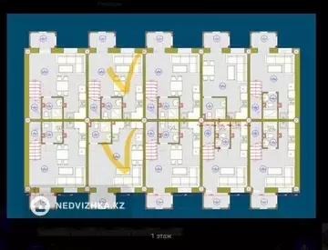 60.5 м², 2-комнатная квартира, этаж 1 из 2, 60 м², изображение - 0