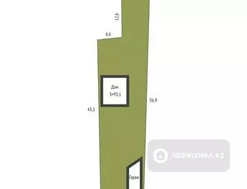 93.1 м², 4-комнатный дом, 93 м², изображение - 16