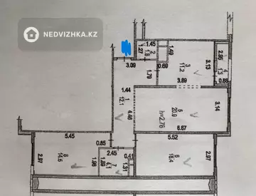 83 м², 3-комнатная квартира, этаж 7 из 12, 83 м², изображение - 9