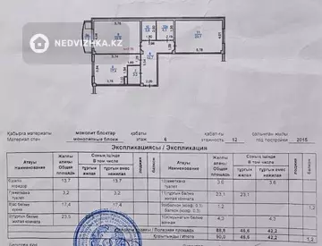 90 м², 2-комнатная квартира, этаж 6 из 15, 90 м², изображение - 20