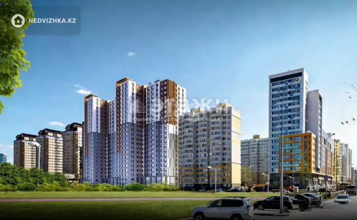 49 м², 1-комнатная квартира, этаж 9 из 21, 49 м², изображение - 1