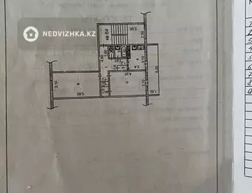 2-комнатная квартира, этаж 2 из 5, 58 м²