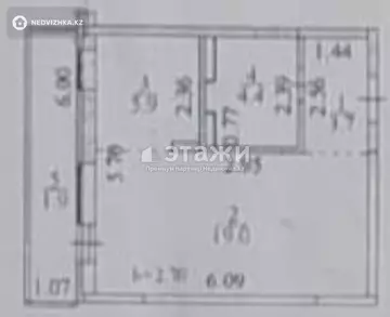 35 м², 1-комнатная квартира, этаж 7 из 9, 35 м², изображение - 7