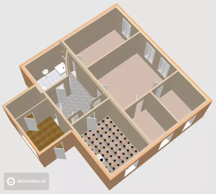 112 м², 4-комнатный дом, 7 соток, 112 м², изображение - 1