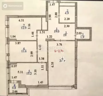 90.3 м², 3-комнатная квартира, этаж 10 из 24, 90 м², изображение - 15