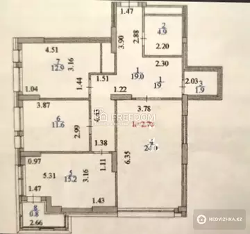 90.3 м², 3-комнатная квартира, этаж 10 из 24, 90 м², изображение - 16