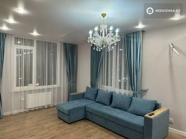 60 м², 2-комнатная квартира, этаж 4 из 14, 60 м², на длительный срок, изображение - 1