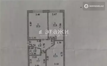 52 м², 2-комнатная квартира, этаж 8 из 14, 52 м², изображение - 5