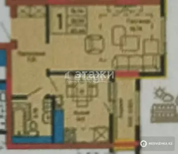 40 м², 1-комнатная квартира, этаж 16 из 16, 40 м², изображение - 10