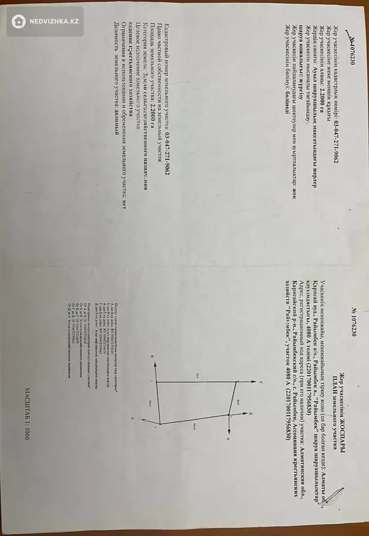 0 м², Участок 100.0 соток, изображение - 1