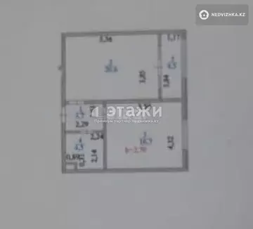 51 м², 2-комнатная квартира, этаж 2 из 19, 51 м², изображение - 5