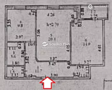 63 м², 2-комнатная квартира, этаж 6 из 10, 63 м², изображение - 5