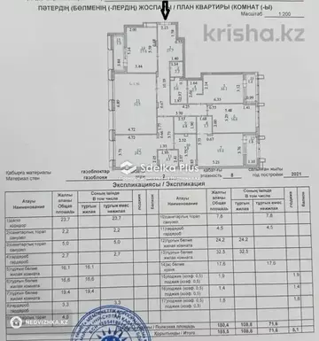 190 м², 4-комнатная квартира, этаж 2 из 8, 190 м², изображение - 10