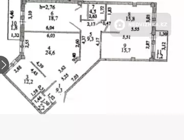 115 м², 3-комнатная квартира, этаж 9 из 10, 115 м², изображение - 19