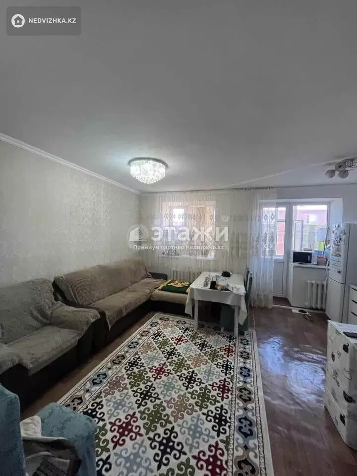 56.6 м², 3-комнатная квартира, этаж 4 из 5, 57 м², изображение - 1