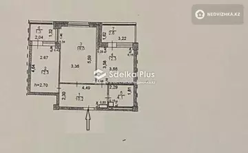 65 м², 2-комнатная квартира, этаж 10 из 15, 65 м², изображение - 4