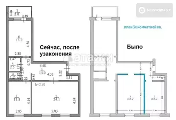 69 м², 2-комнатная квартира, этаж 5 из 9, 69 м², изображение - 8