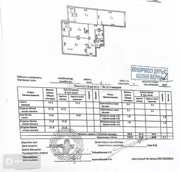 105 м², 3-комнатная квартира, этаж 2 из 7, 105 м², изображение - 25