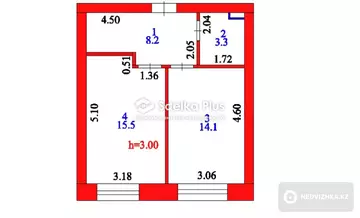 41.1 м², 2-комнатная квартира, этаж 3 из 7, 41 м², изображение - 22