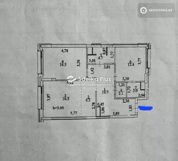 78 м², 3-комнатная квартира, этаж 5 из 9, 78 м², изображение - 23