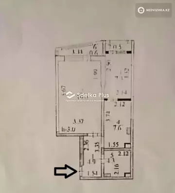 45 м², 2-комнатная квартира, этаж 6 из 25, 45 м², изображение - 0