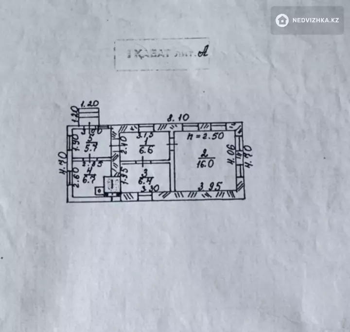 41.4 м², 3-комнатный дом, 3.8 соток, 41 м², изображение - 1