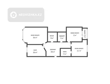 160 м², 3-комнатная квартира, этаж 5 из 11, 160 м², изображение - 16