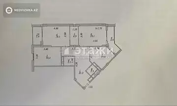 103.7 м², 3-комнатная квартира, этаж 3 из 12, 104 м², изображение - 8