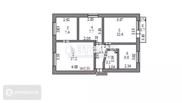 37.5 м², 2-комнатная квартира, этаж 13 из 13, 38 м², изображение - 10