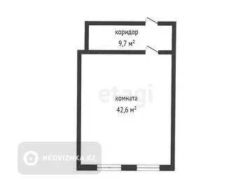 52.3 м², 1-комнатная квартира, этаж 4 из 7, 52 м², изображение - 6