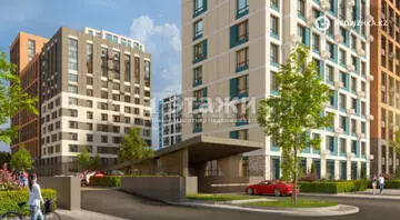 1-комнатная квартира, этаж 1 из 17, 43 м²