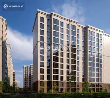 54.87 м², 2-комнатная квартира, этаж 12 из 12, 55 м², изображение - 2