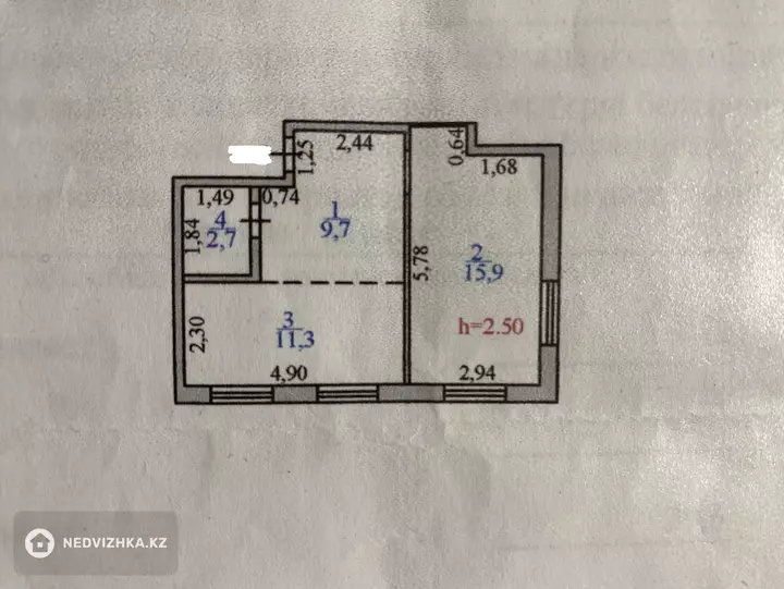 40 м², Помещение, этаж 1 из 5, 40 м², изображение - 1