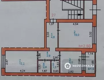 2-комнатная квартира, этаж 1 из 6, 48 м²