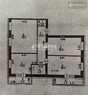 101 м², 3-комнатная квартира, этаж 2 из 10, 101 м², изображение - 9