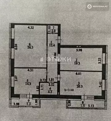 101 м², 3-комнатная квартира, этаж 2 из 10, 101 м², изображение - 12