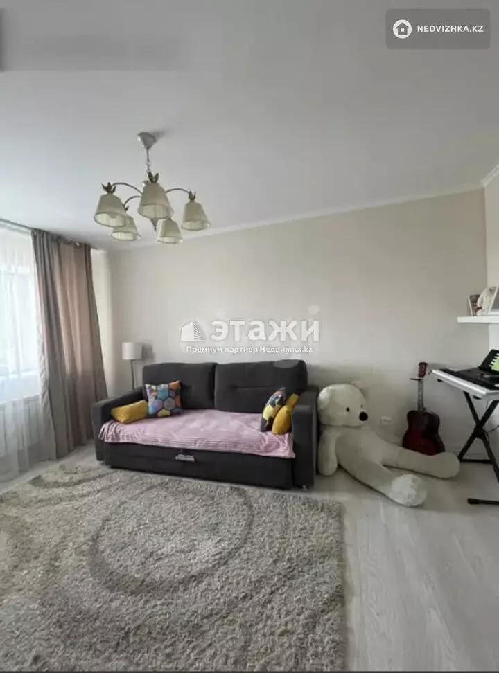 60 м², 2-комнатная квартира, этаж 10 из 12, 60 м², изображение - 1