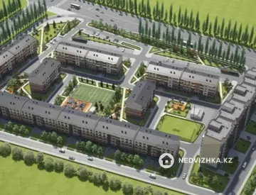2-комнатная квартира, этаж 3 из 5, 57 м²