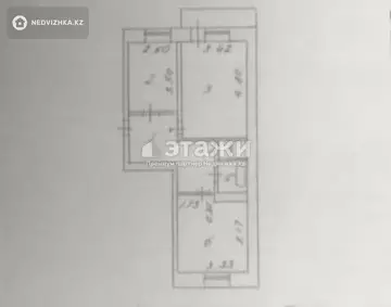 50 м², 2-комнатная квартира, этаж 4 из 5, 50 м², изображение - 5