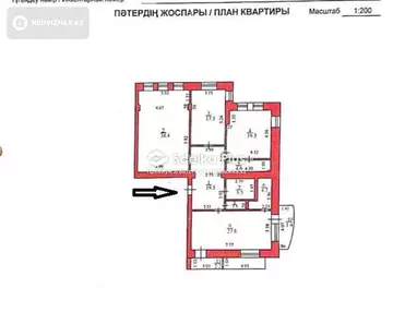 142.4 м², 3-комнатная квартира, этаж 4 из 7, 142 м², изображение - 0