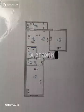 70 м², 3-комнатная квартира, этаж 4 из 10, 70 м², изображение - 11