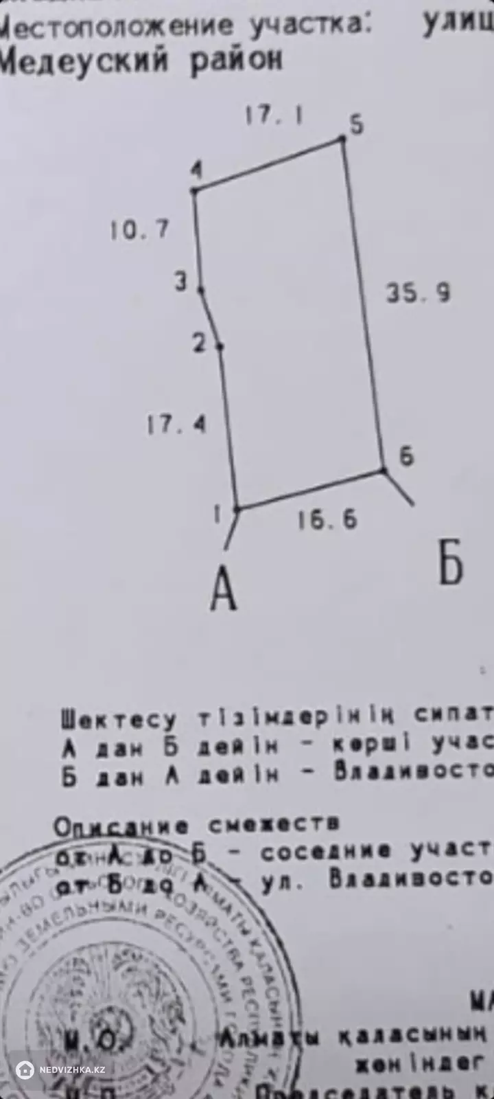 0 м², Участок 6.0 соток, изображение - 1