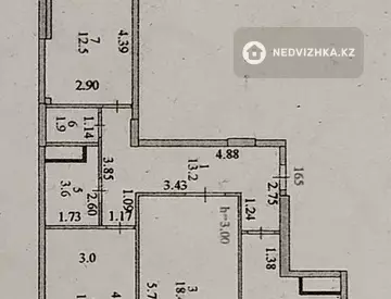 75.5 м², 3-комнатная квартира, этаж 18 из 18, 76 м², изображение - 14