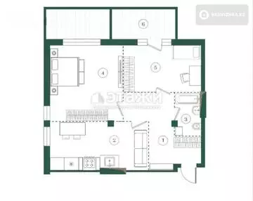 78 м², 3-комнатная квартира, этаж 1 из 3, 78 м², изображение - 5