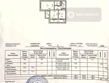 54 м², 2-комнатная квартира, этаж 5 из 21, 54 м², изображение - 11