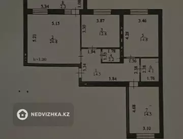 92 м², 3-комнатная квартира, этаж 2 из 24, 92 м², изображение - 6