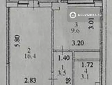 34 м², 1-комнатная квартира, этаж 18 из 16, 34 м², изображение - 13