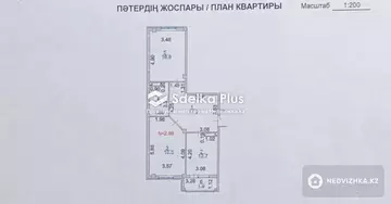 2-комнатная квартира, этаж 3 из 10, 75 м²