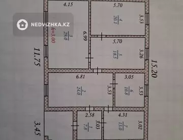 165 м², 7-комнатный дом, 10 соток, 165 м², изображение - 6