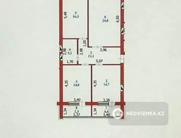 94 м², 3-комнатная квартира, этаж 5 из 5, 94 м², изображение - 10